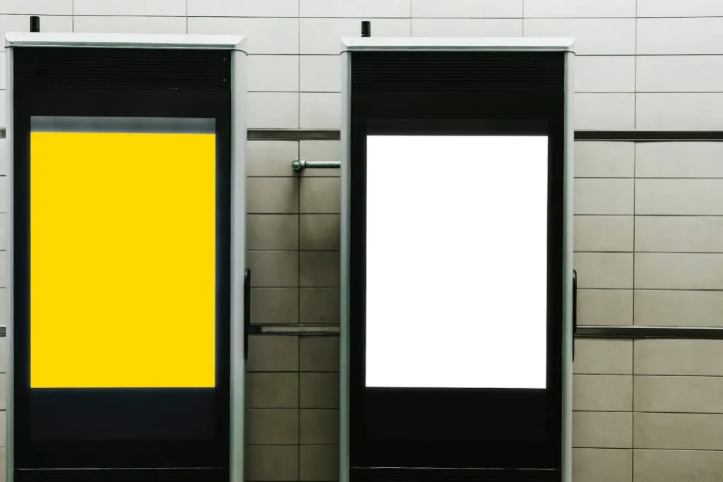 affiche publicitaire